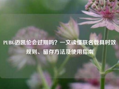 PUBG迈凯伦会过期吗？一文读懂联名载具时效规则、留存方法及使用指南