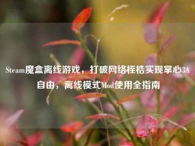 Steam魔盒离线游戏，打破网络桎梏实现掌心3A自由，离线模式Mod使用全指南
