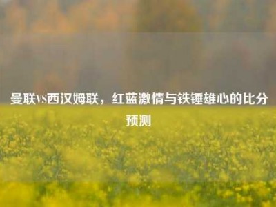 曼联VS西汉姆联，红蓝激情与铁锤雄心的比分预测