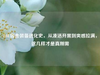 LOL宿舍装备进化史，从凑活开黑到爽感拉满，这几样才是真刚需