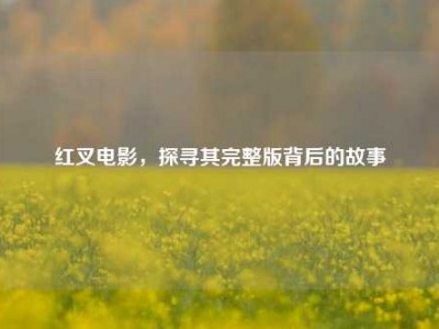红叉电影，探寻其完整版背后的故事