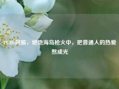 PUBG阿振，绝地海岛枪火中，把普通人的热爱熬成光