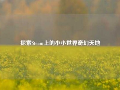 探索Steam上的小小世界奇幻天地