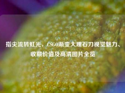 指尖流转虹光，CSGO渐变大理石刀视觉魅力、收藏价值及高清图片全览