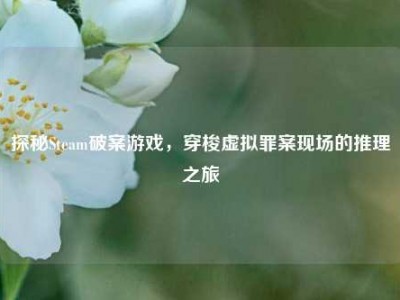 探秘Steam破案游戏，穿梭虚拟罪案现场的推理之旅