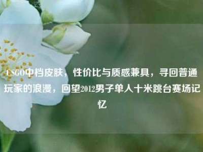 CSGO中档皮肤，性价比与质感兼具，寻回普通玩家的浪漫，回望2012男子单人十米跳台赛场记忆