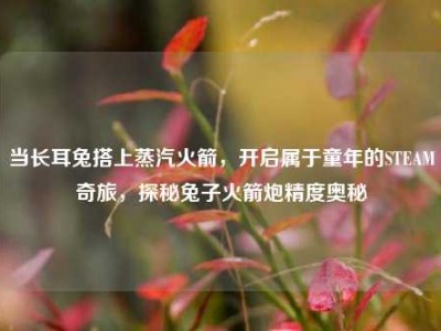 当长耳兔搭上蒸汽火箭，开启属于童年的STEAM奇旅，探秘兔子火箭炮精度奥秘
