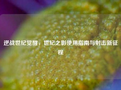 逆战世纪觉醒，世纪之影使用指南与射击新征程