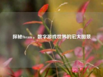 探秘Steam，数字游戏世界的宏大图景
