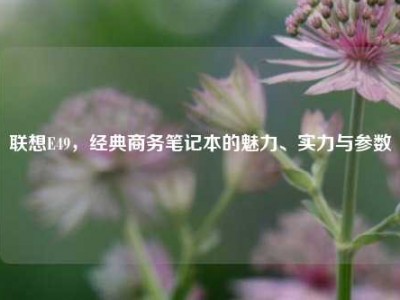 联想E49，经典商务笔记本的魅力、实力与参数
