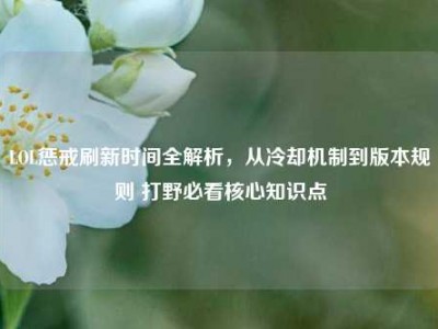 LOL惩戒刷新时间全解析，从冷却机制到版本规则 打野必看核心知识点