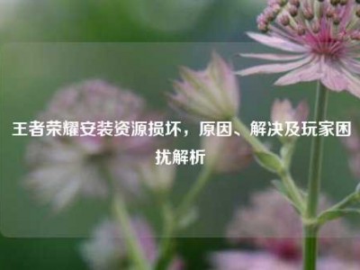 王者荣耀安装资源损坏，原因、解决及玩家困扰解析