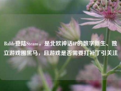 Baldr登陆Steam，是北欧神话IP的数字新生、独立游戏圈黑马，且游戏是否需要打补丁引关注