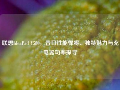 联想IdeaPad Y580，昔日性能悍将、独特魅力与充电器功率探寻