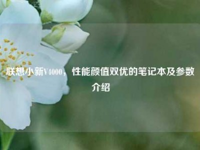 联想小新V4000，性能颜值双优的笔记本及参数介绍