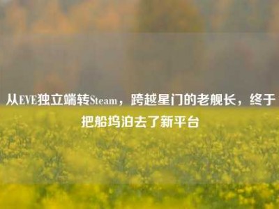 从EVE独立端转Steam，跨越星门的老舰长，终于把船坞泊去了新平台