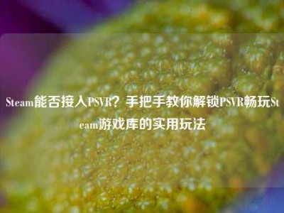 Steam能否接入PSVR？手把手教你解锁PSVR畅玩Steam游戏库的实用玩法