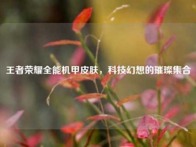王者荣耀全能机甲皮肤，科技幻想的璀璨集合