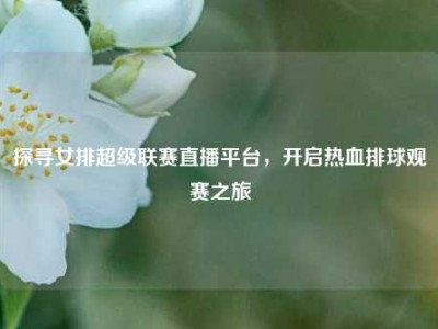 探寻女排超级联赛直播平台，开启热血排球观赛之旅