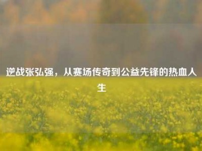 逆战张弘强，从赛场传奇到公益先锋的热血人生