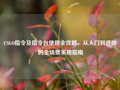 CSGO指令及指令台使用全攻略，从入门到进阶的全场景实用指南