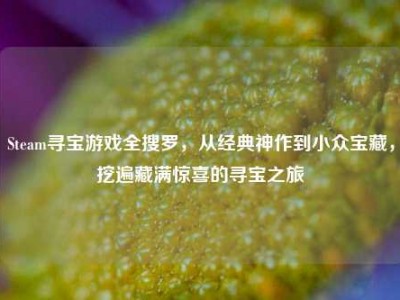 Steam寻宝游戏全搜罗，从经典神作到小众宝藏，挖遍藏满惊喜的寻宝之旅