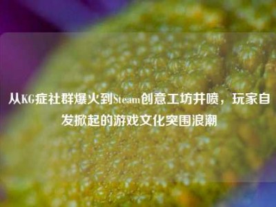 从KG症社群爆火到Steam创意工坊井喷，玩家自发掀起的游戏文化突围浪潮