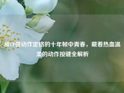 被CF慢动作定格的十年帧中青春，藏着热血温柔的动作按键全解析