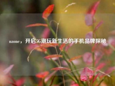 nzone，开启5G潮玩新生活的手机品牌探秘