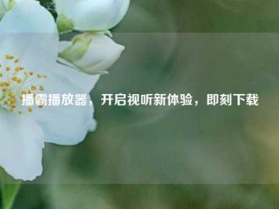 播霸播放器，开启视听新体验，即刻下载