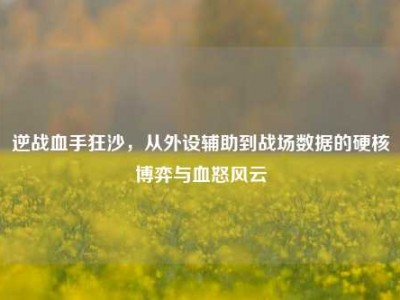 逆战血手狂沙，从外设辅助到战场数据的硬核博弈与血怒风云