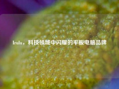 Irulu，科技领域中闪耀的平板电脑品牌
