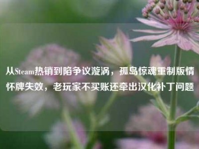 从Steam热销到陷争议漩涡，孤岛惊魂重制版情怀牌失效，老玩家不买账还牵出汉化补丁问题