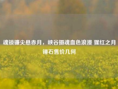 魂锁镰尖悬赤月，峡谷摄魂血色浪漫 猩红之月锤石售价几何