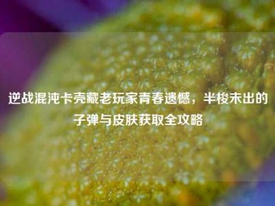 逆战混沌卡壳藏老玩家青春遗憾，半梭未出的子弹与皮肤获取全攻略