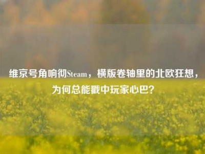 维京号角响彻Steam，横版卷轴里的北欧狂想，为何总能戳中玩家心巴？