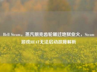 Hell Steam，蒸汽朋克齿轮碾过地狱业火，Steam游戏HEAT无法启动故障解析