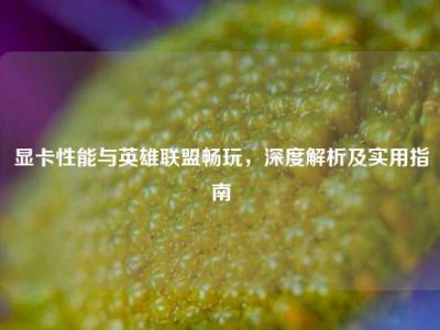 显卡性能与英雄联盟畅玩，深度解析及实用指南