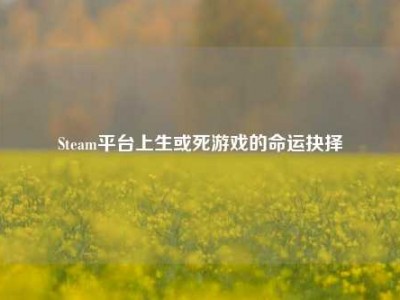 Steam平台上生或死游戏的命运抉择