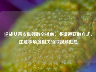 逆战女帝皮肤领取全指南，多渠道获取方式、注意事项及相关领取视频汇总