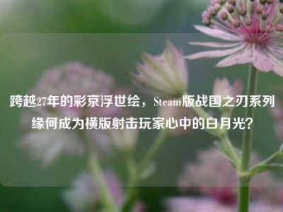 跨越27年的彩京浮世绘，Steam版战国之刃系列缘何成为横版射击玩家心中的白月光？