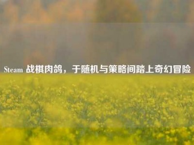 Steam 战棋肉鸽，于随机与策略间踏上奇幻冒险