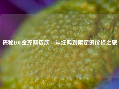 探秘LOL金克斯皮肤，从经典到限定的价格之旅