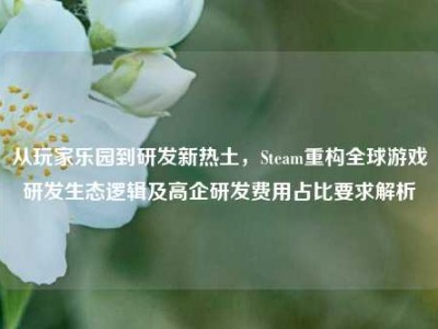 从玩家乐园到研发新热土，Steam重构全球游戏研发生态逻辑及高企研发费用占比要求解析