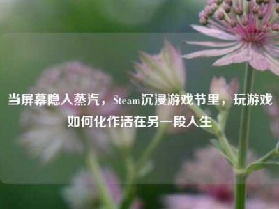 当屏幕隐入蒸汽，Steam沉浸游戏节里，玩游戏如何化作活在另一段人生
