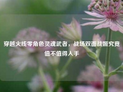 穿越火线零角色灵魂武者，战场双面战姬究竟值不值得入手
