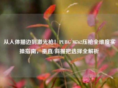 从人体描边到激光枪！PUBG M762压枪全维度实操指南，垂直/斜握把选择全解析