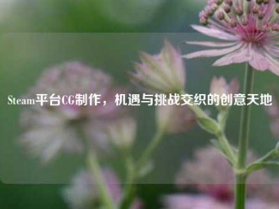 Steam平台CG制作，机遇与挑战交织的创意天地