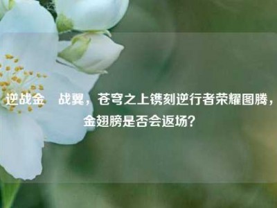 逆战金佽战翼，苍穹之上镌刻逆行者荣耀图腾，金翅膀是否会返场？