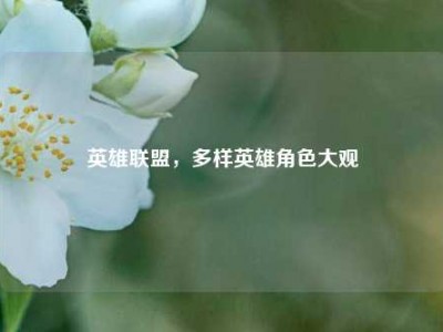 英雄联盟，多样英雄角色大观